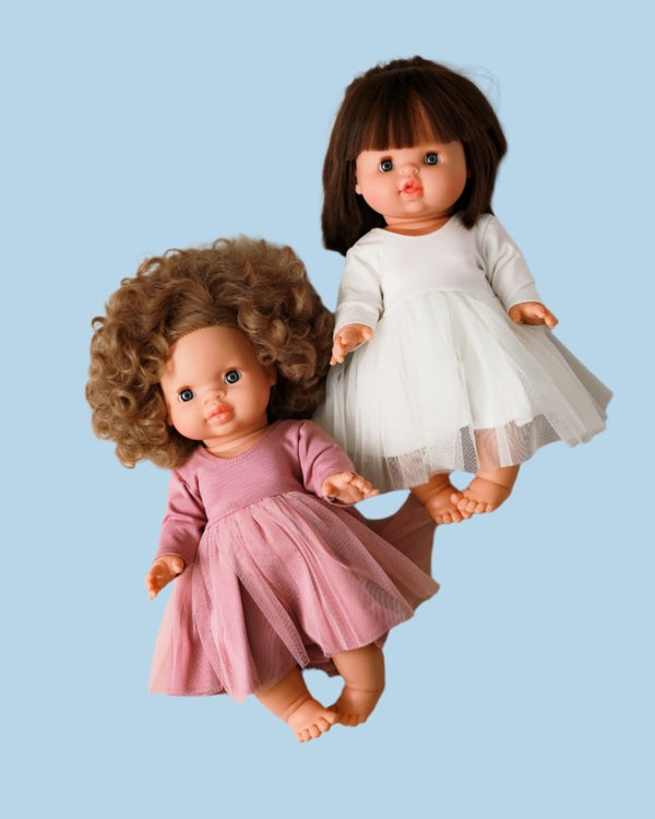 Doll Clothes | Doll Tutu Dress - Lavender (11" - 14" dolls)