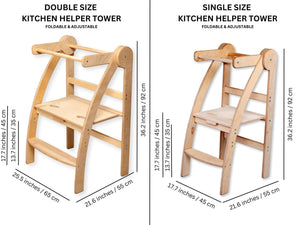 Double Montessori Toddler Tower