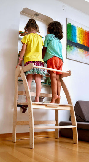 Double Montessori Toddler Tower