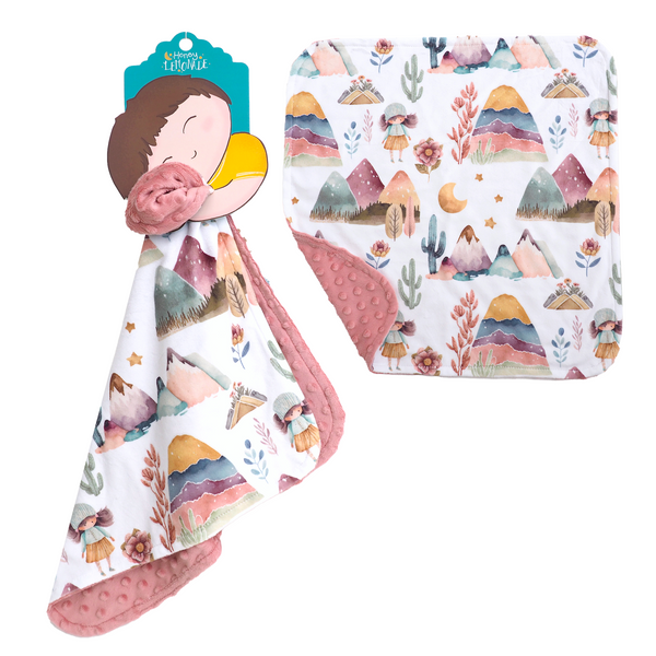Mini Minky Blanket Dreamland - MOOGCO Baby