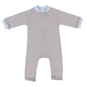 DRISS | Grey Organic Cotton Babygrow