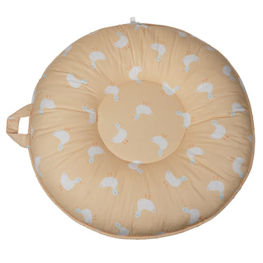 Puddles Whispering Blue Floor Cushion for babies, soft and cozy, perfect for playtime and relaxation.