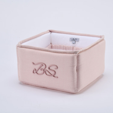 MON BEAU TROUSSEAU | Girls Dusty Rose Toiletry Basket - MOOGCO Baby