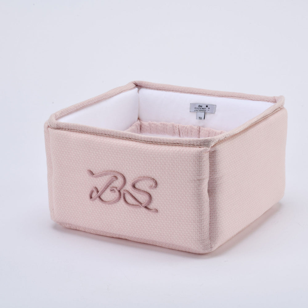 MON BEAU TROUSSEAU | Girls Dusty Rose Toiletry Basket