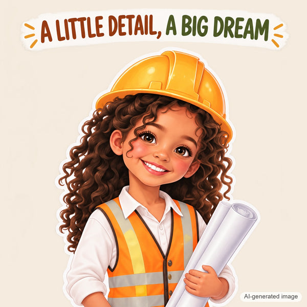 Personalized Engineer Wall Decal from Photo, Dream Job Sticker, image 11
