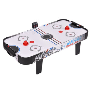 42 Inch Air Powered Hockey Table Top Scoring 2 Pushers - Electric Fan