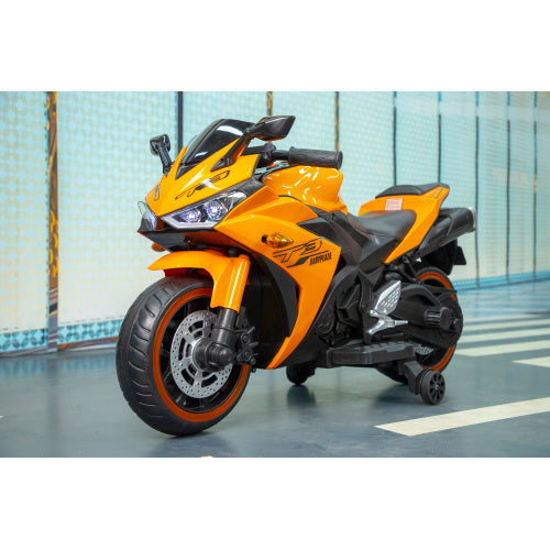 12V Kids' Electric Motorcycle Ride-On Toy for Ages 3–6