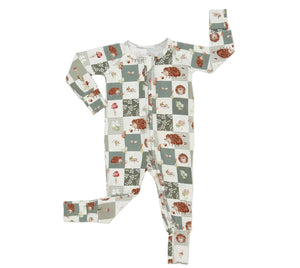 Harvest Hedgehogs Bamboo Zippy Pajamas