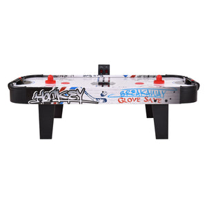 42 Inch Air Powered Hockey Table Top Scoring 2 Pushers - Electric Fan