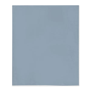 Personalize the Classic Name toddler minky blanket in dusty blue with your baby's name