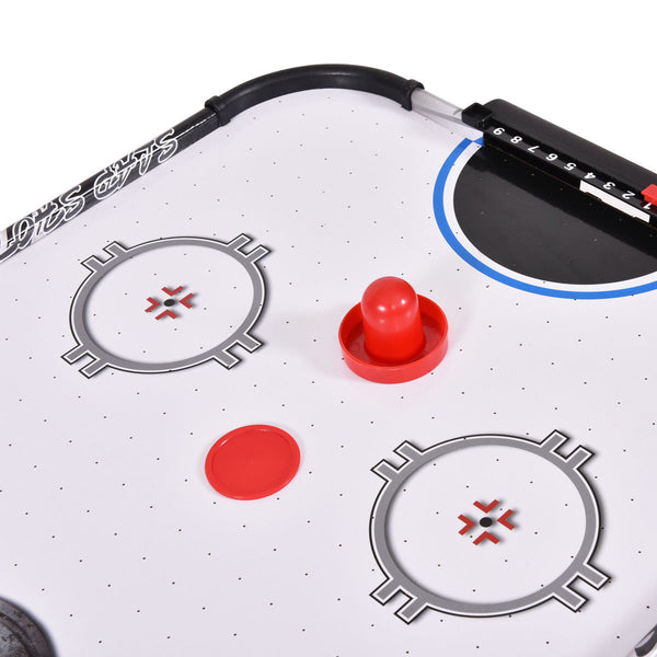 42 Inch Air Powered Hockey Table Top Scoring 2 Pushers - Electric Fan