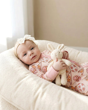 Bamboo Zip Romper | Easter Hop