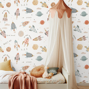 Alphabet Wallpaper - Nursery Wall Decor Wallpapers