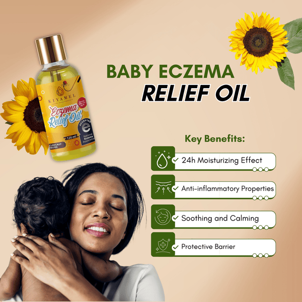 Eczema Relief Oil| Natural Soothing Solution for Eczema-Prone Skin