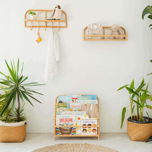 Elena Kids Montessori Bookshelf - Natural
