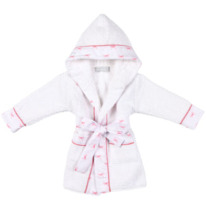 ENY | Girls Bow-Print Personalised Bathrobe