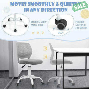 Ergonomic Children Study Chair with Adjustable Height-Gray