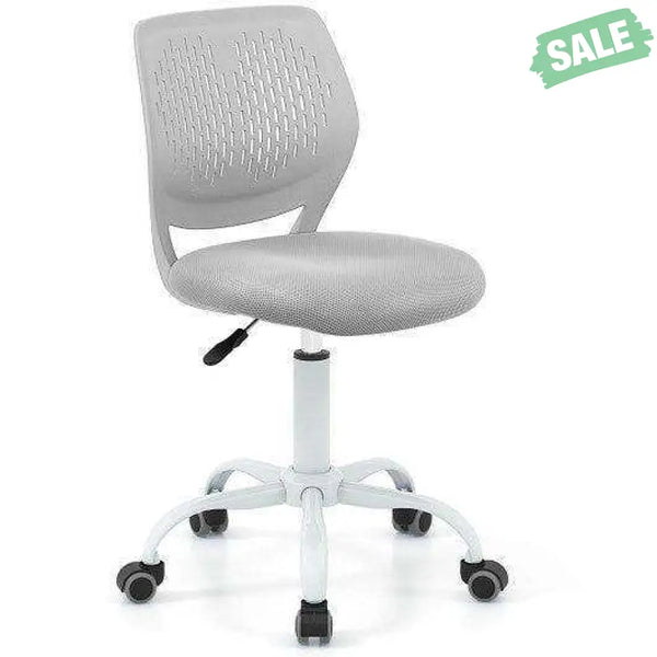 Ergonomic Children Study Chair with Adjustable Height-Gray