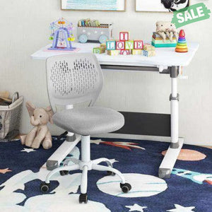 Ergonomic Children Study Chair with Adjustable Height-Gray