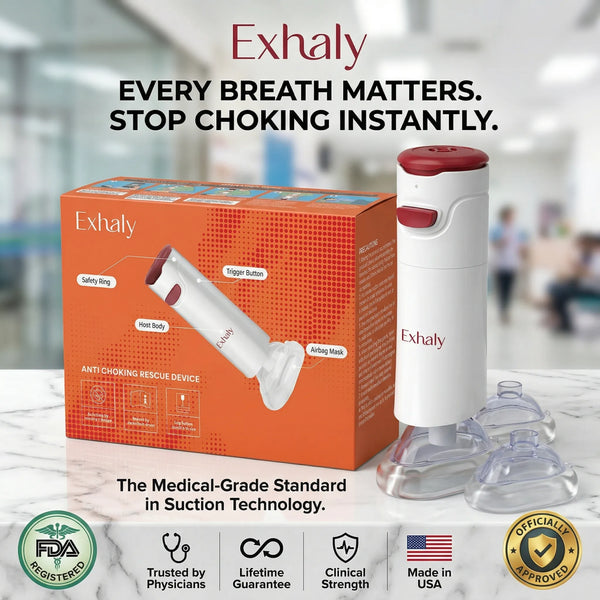 Exhaly Automatic Anti-Choking Rescue Device by Rivona LLC