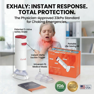 Exhaly Automatic Anti-Choking Rescue Device by Rivona LLC