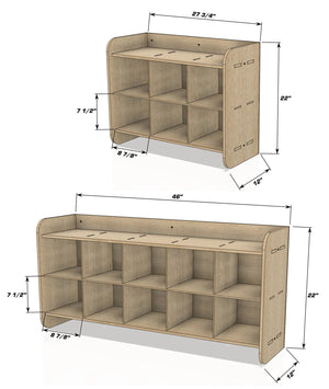 CARLY- Wall Mounted Organizer