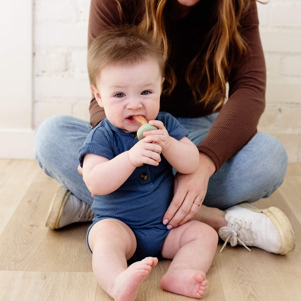Ice tray for Baby-Led™ Gumline Feeder, perfect for making healthy, frozen baby food bites.
