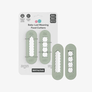 Baby-led weaning food cutters for easy, safe meal prep, designed for little hands and healthy eating. Angle 2 view.