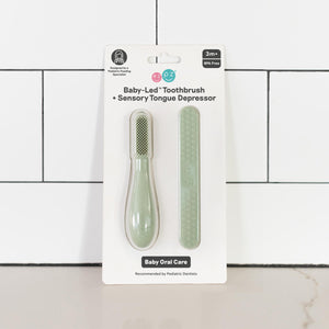 Baby-Led™ Toothbrush + Tongue Depressor