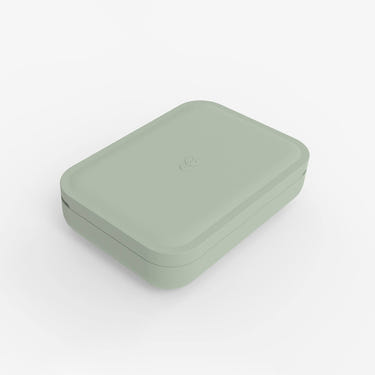 "Baby-Led Weaning Travel Box for easy, on-the-go feeding solutions for infants."