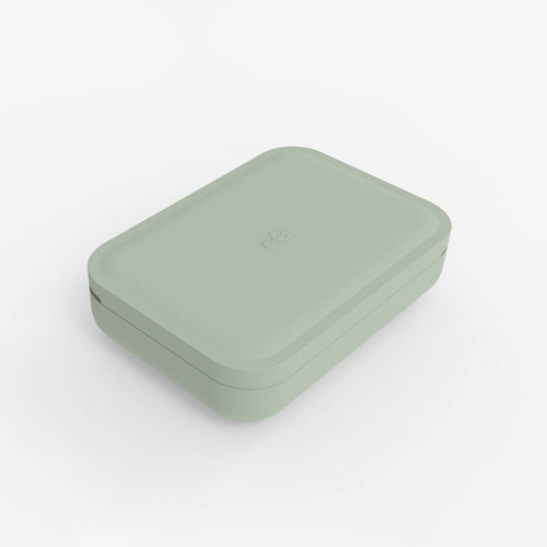 "Baby-Led Weaning Travel Box for easy, on-the-go feeding solutions for infants."