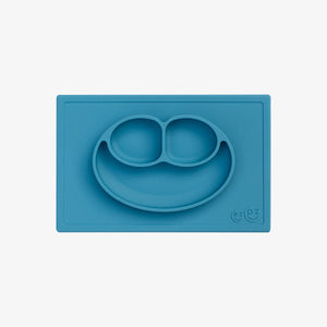 ezpz Happy Mat all-in-one placemat plate suctions to table