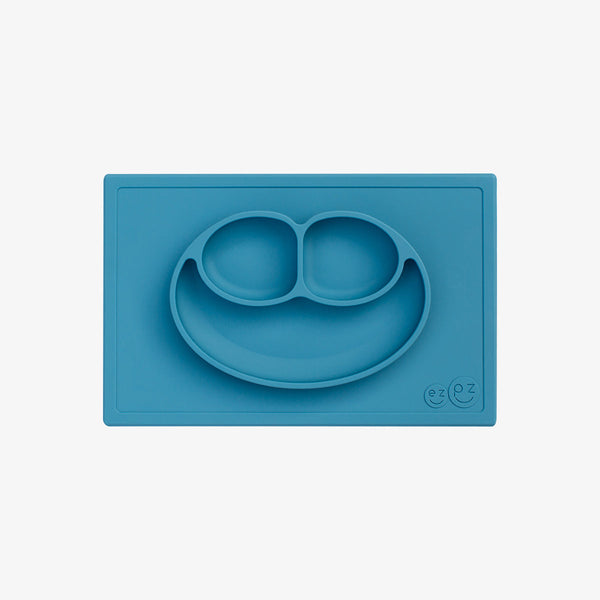 ezpz Happy Mat all-in-one placemat plate suctions to table