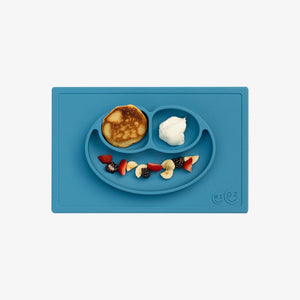 ezpz Happy Mat all-in-one placemat plate suctions to table