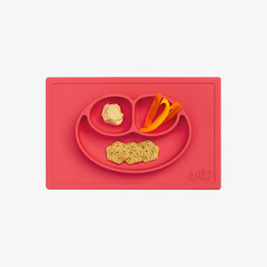 ezpz Happy Mat all-in-one placemat plate suctions to table