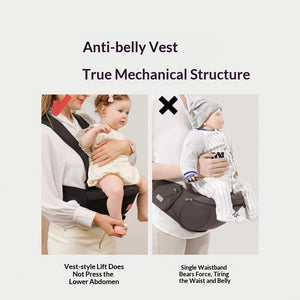 Lightweight Baby Carrier And Waist Stool
