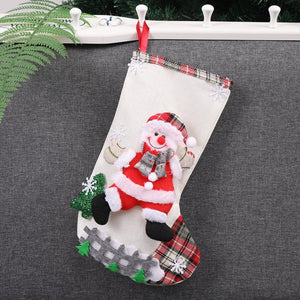 Santa Claus Socks Christmas Tree Pendant