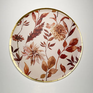 Fall Leaf Small Paper Plate (8pcs)