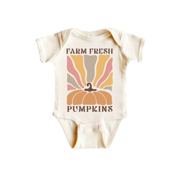 Fall Pumpkin - Baby Boy Girl Clothes Infant Onesie® Funny Cute Newborn GS1 0-3M Baby Onesie