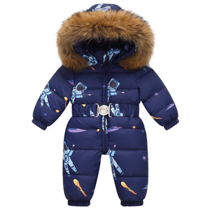 Fashionable Baby One-Piece Snowsuit | For Winter Wear - # BAAA21110062 & GIAA212210001 & BOAA11910001