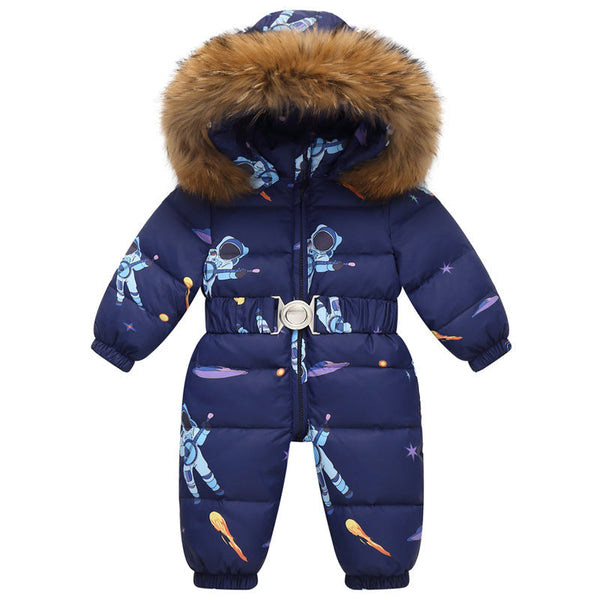 Fashionable Baby One-Piece Snowsuit | For Winter Wear - # BAAA21110062 & GIAA212210001 & BOAA11910001