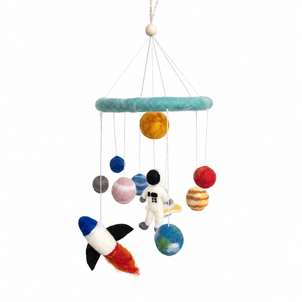 Felt Baby Mobile - Solar System