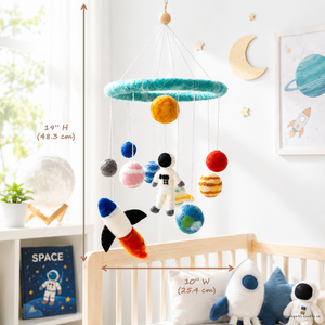 Felt Baby Mobile - Solar System