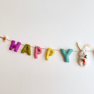 Felt Garland - Happy Easter