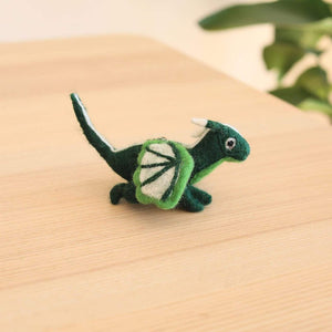 Felt Keychain - Flying Dragons