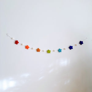 Felt Star Garland