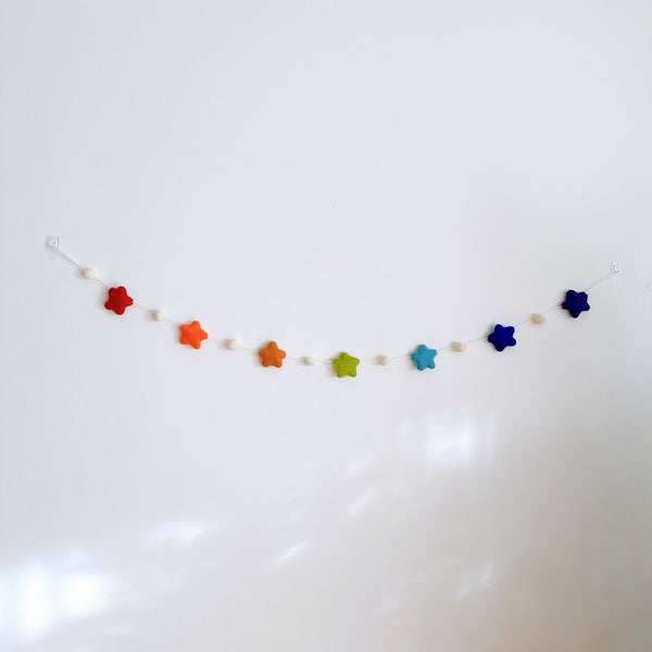Felt Star Garland