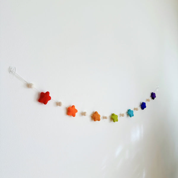 Felt Star Garland