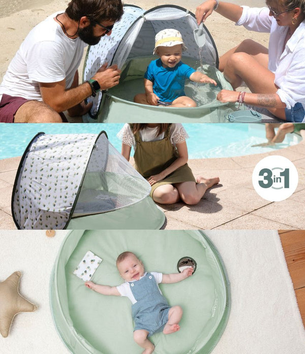 Aquani Anti-UV Baby Beach Tent & Paddling Pool
