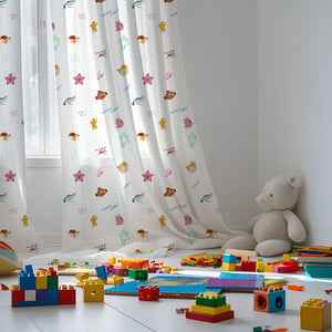 Finding Nemo Themed Baby Room Curtain
